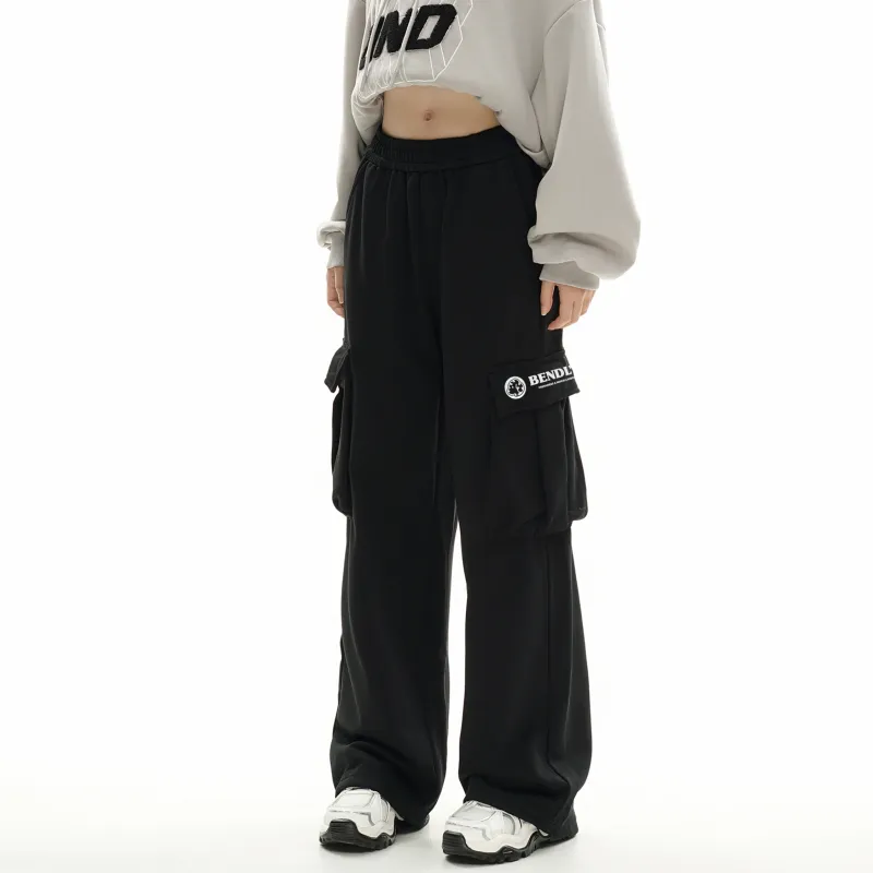 BENDL'S Cargo Pants Unisex Navy Blue-4