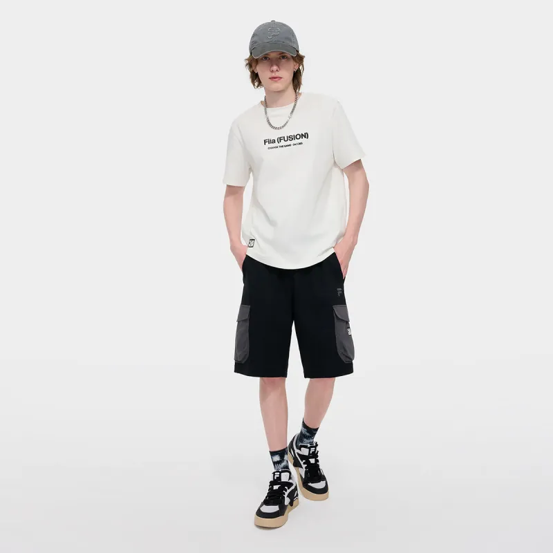 FILA FUSION WORKWEAR T Shirts Men Cloud White-5