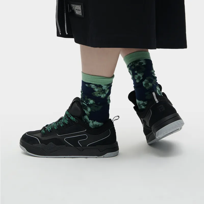 FILA FUSION Nollie X Beams Sneakers 'Black Green' Women's-7
