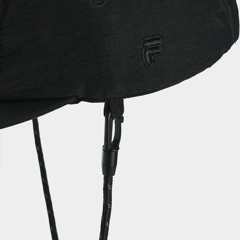 FILA FUSION Cotton Baseball Caps Unisex Black-4