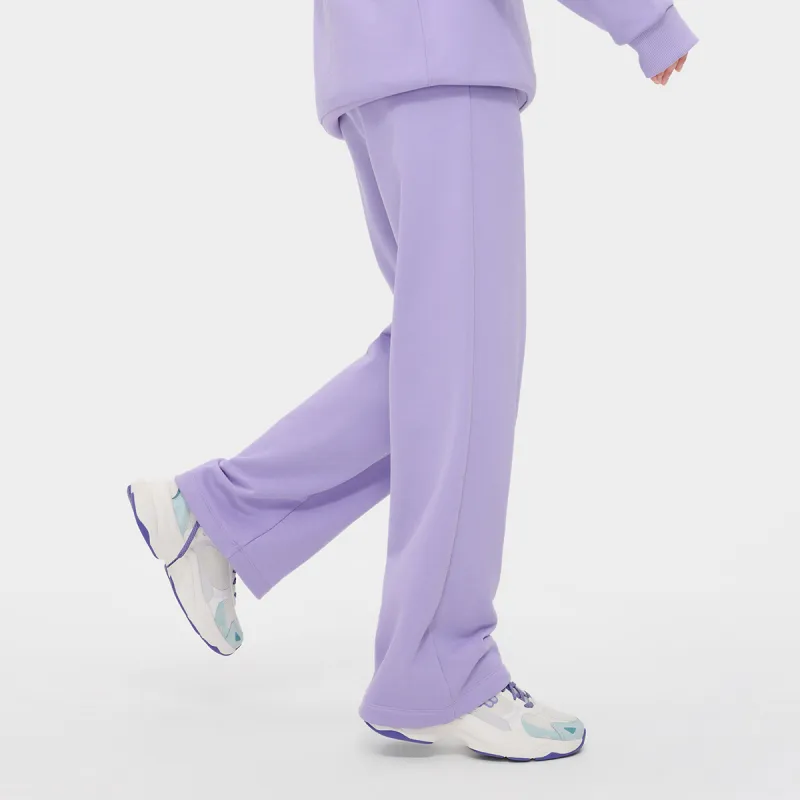 FILA FUSION Knitted Sweatpants Women's Water Smoky Purple-3