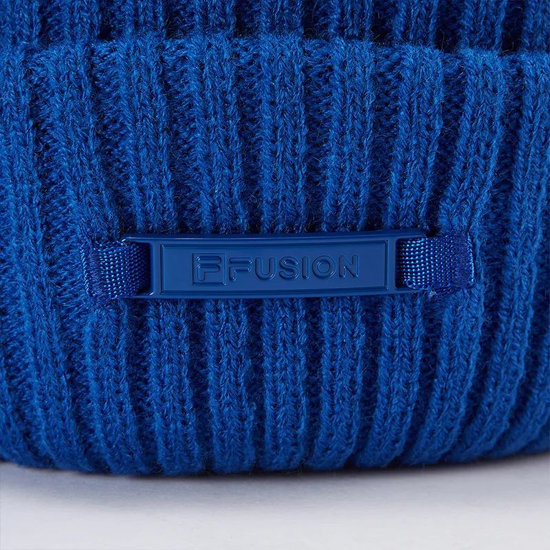FILA FUSION Acrylic Beanies Unisex Shilin Blue-4