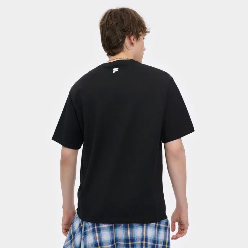 FILA FUSION LIFE T Shirt Unisex Jet Black-2