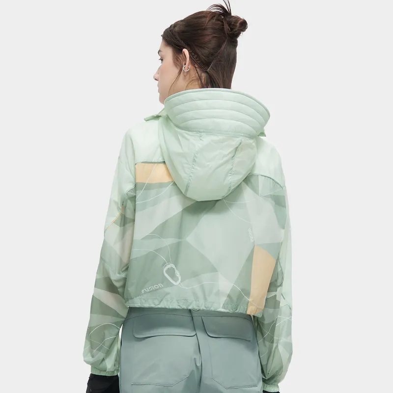 FILA FUSION UV Protection Sun Protection Clothing Women's Cypress Green-2