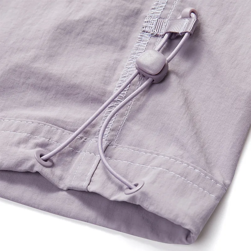 FILA FUSION LIFE Casual Pants Women's Sand Gray Purple PU-10