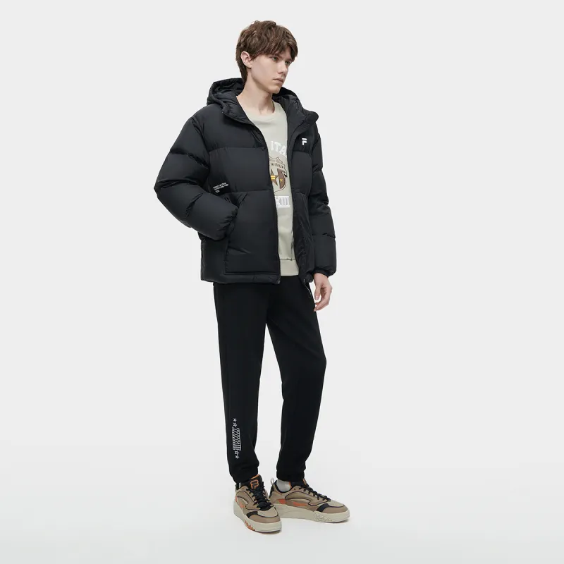 FILA FUSION Down Jacket Men's Jet Black-2