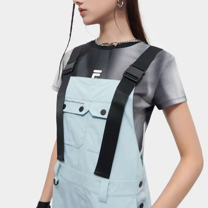FILA FUSION Overalls Women's Lake Blue-3