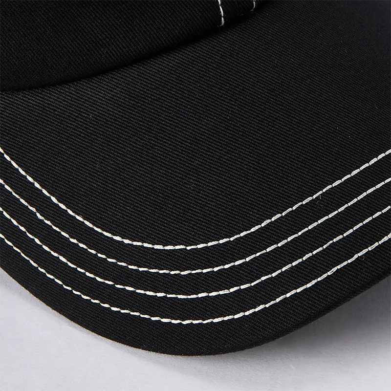 FILA FUSION Cotton Baseball Caps Unisex Black-6