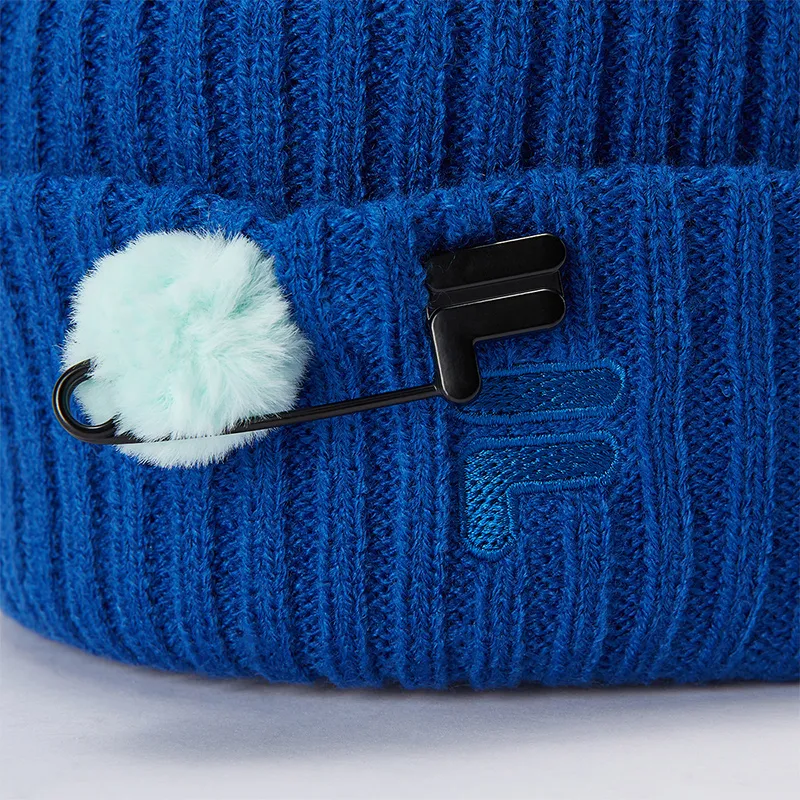 FILA FUSION Acrylic Beanies Unisex Shilin Blue-5