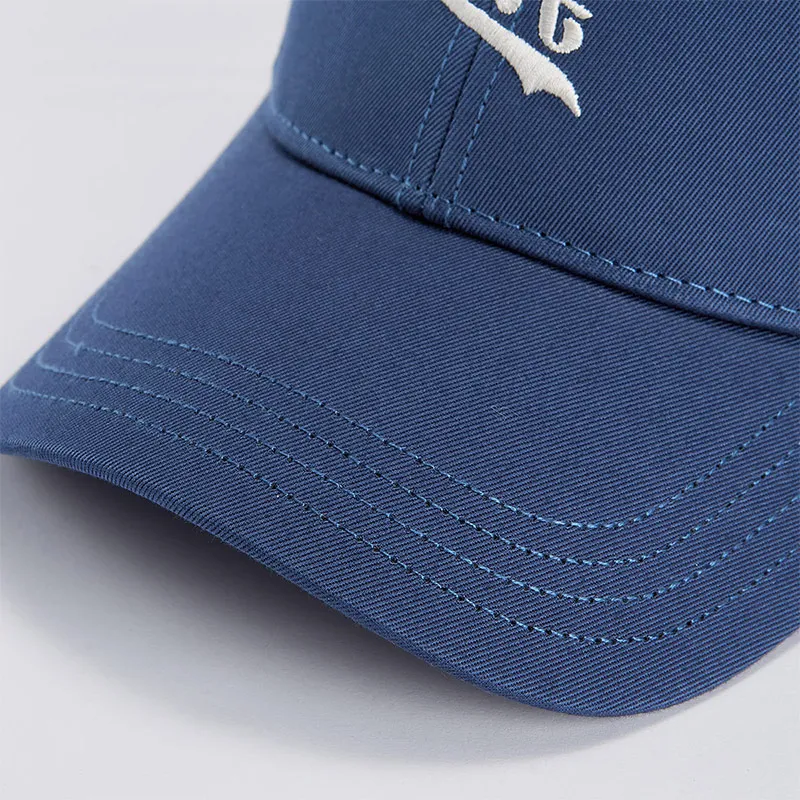 FILA FUSION Cotton Baseball Caps Unisex Hannes Blue-4