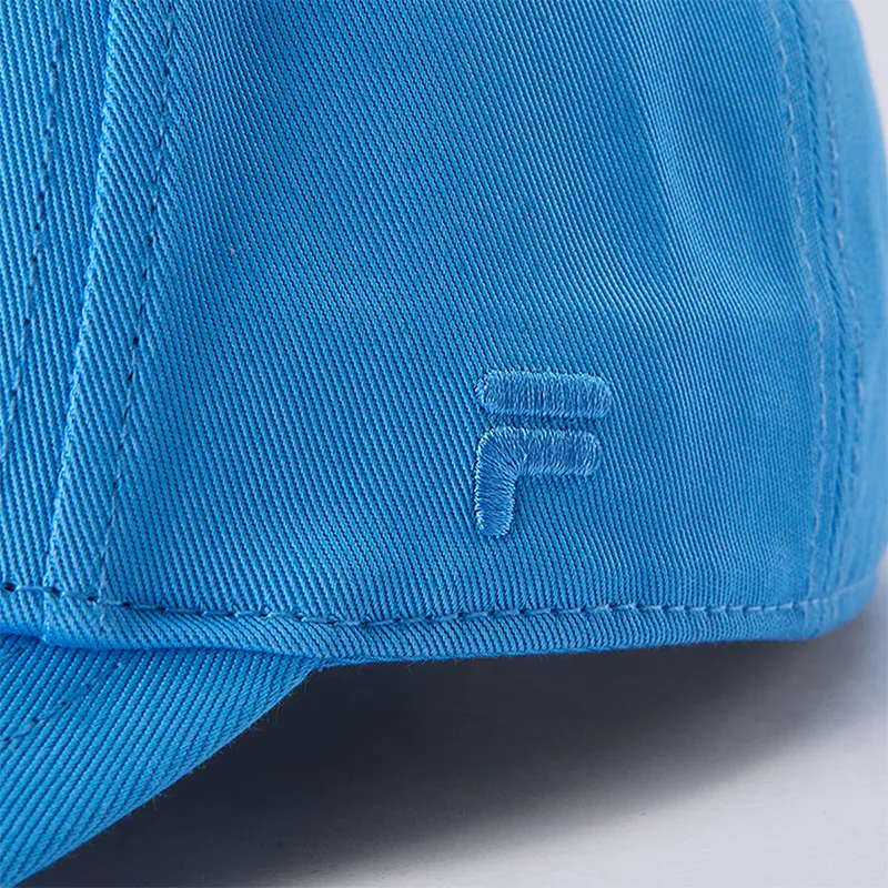FILA FUSION Cotton Baseball Caps Unisex Cerulean-4