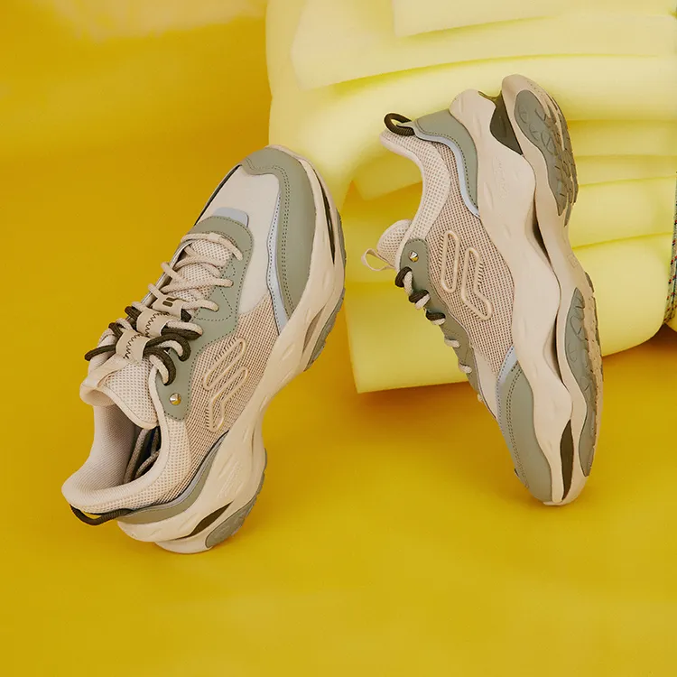 FILA FUSION Cheese Sneakers 'Green Beige'-5