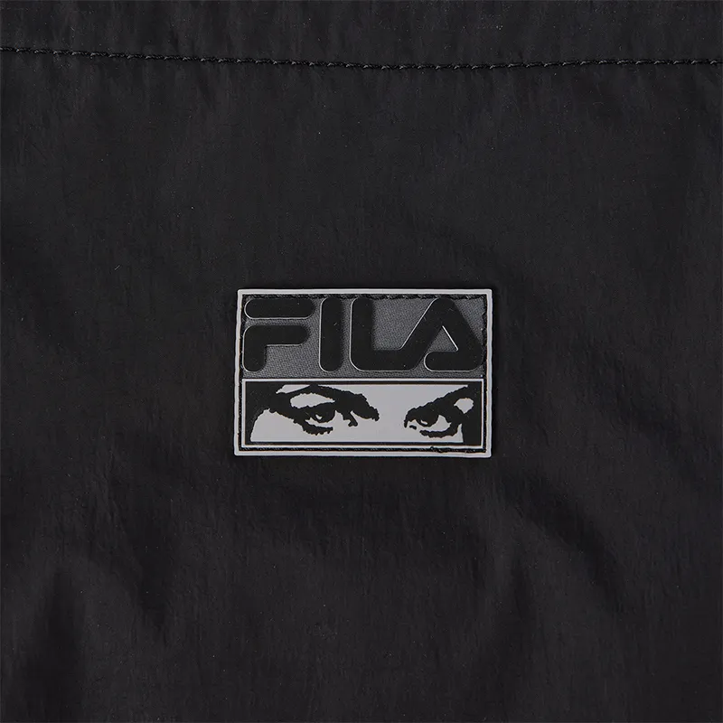 FILA FUSION Fabric Tote Handbag Unisex Light Coffee Color & Pitch Black-7