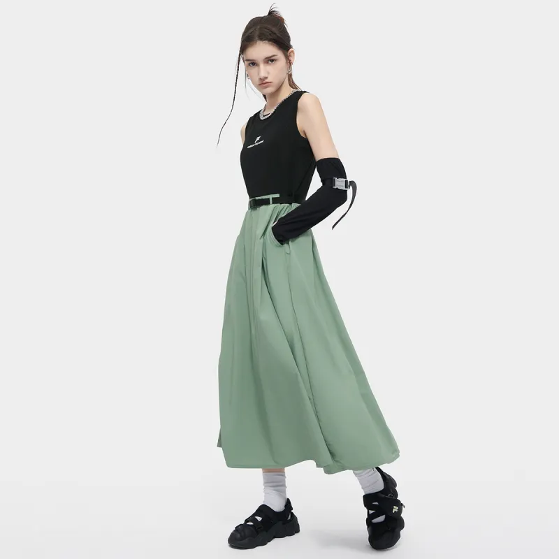 FILA FUSION SS24 Short Sleeved Dress Women's Black-2