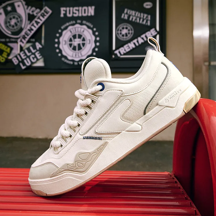 FILA FUSION X Nollie Skateboarding Sneakers 'White'-6