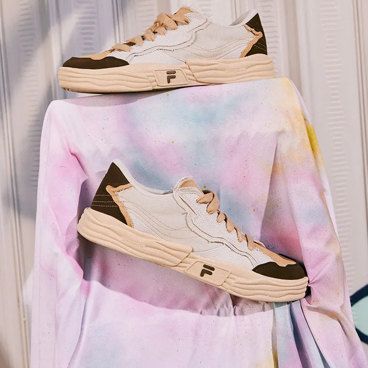 FILA FUSION Pop 2 Skate Shoes 'Beige Black'-7