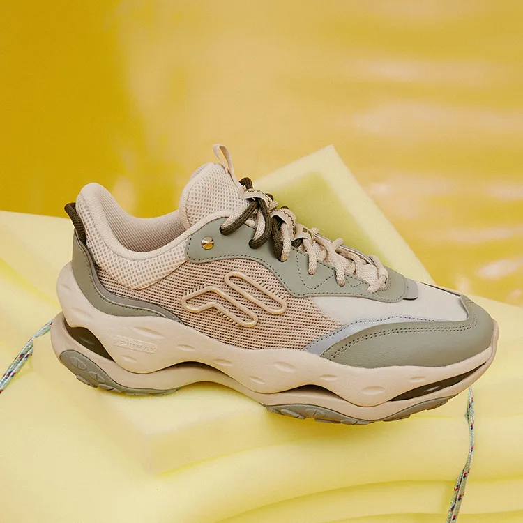 FILA FUSION Cheese Sneakers 'Green Beige'-6