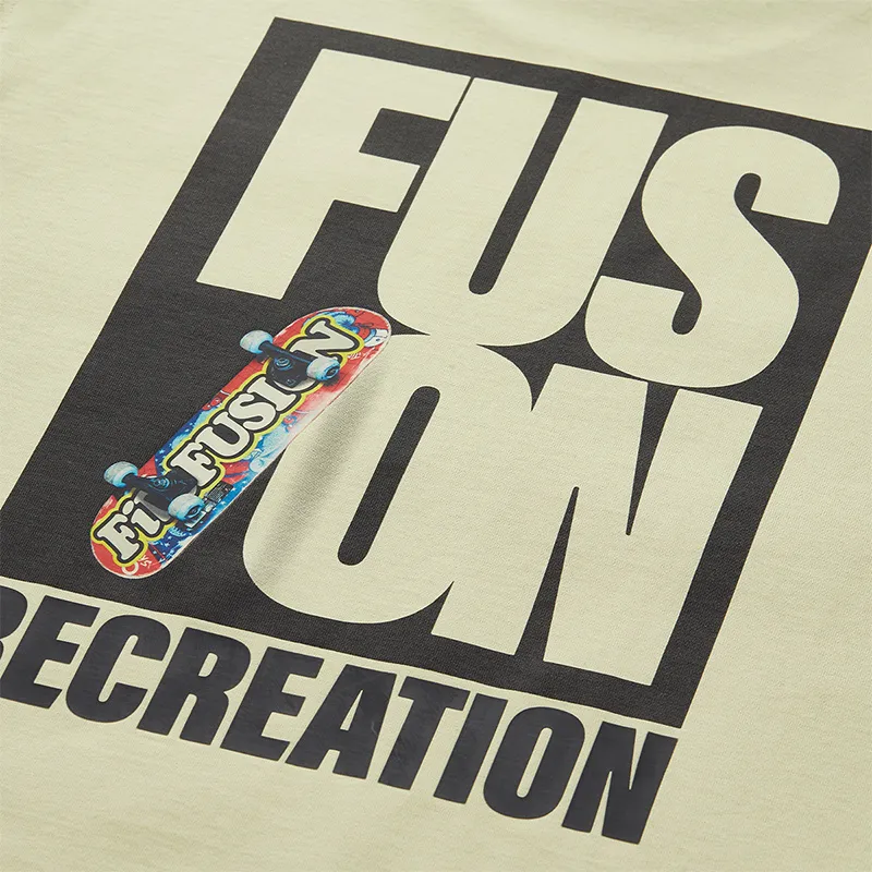 FILA FUSION T Shirt Unisex Leaf Green L G-7