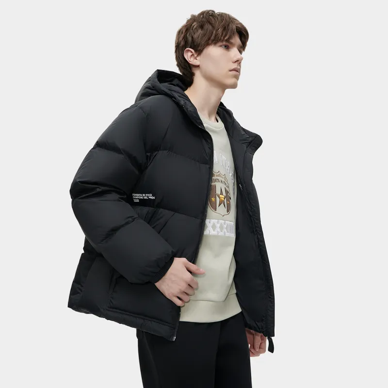 FILA FUSION Down Jacket Men's Jet Black-3