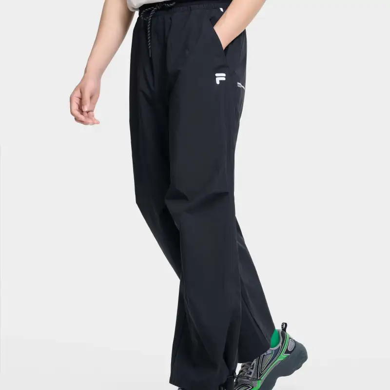 FILA FUSION Urban Sledding Casual Pants Men Black-4
