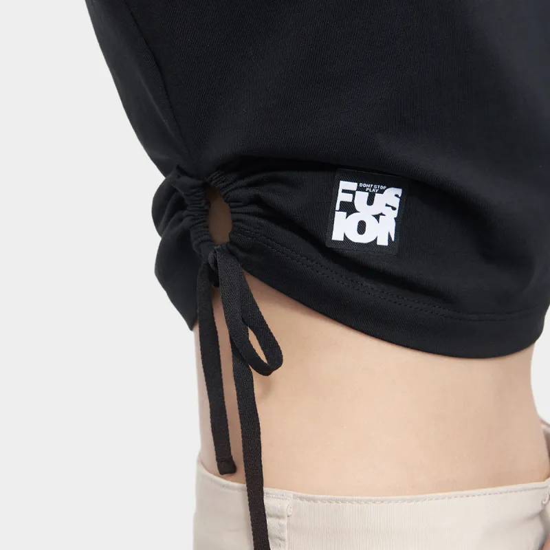FILA FUSION SS24 Set in Sleeve T Shirt Women's Black-3