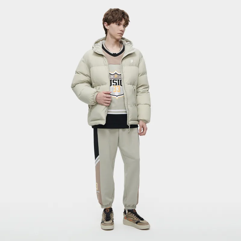 FILA FUSION RDS Civic Down Jacket Men's Duckling Gray-5