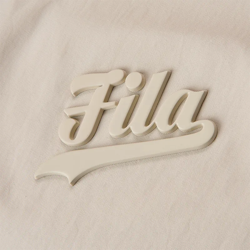 FILA FUSION Fabric Tote Bag, Shoulder Bag Mini Women's Cloud White-3
