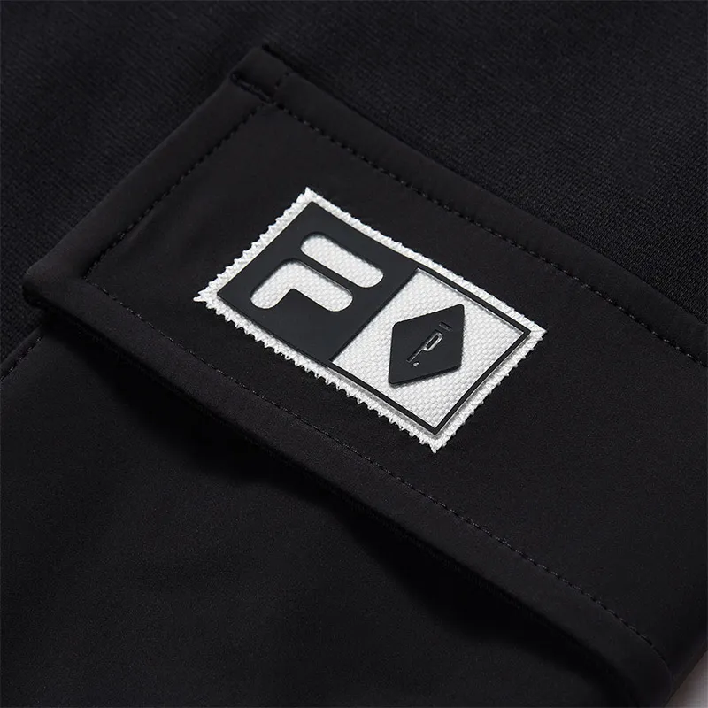 FILA FUSION Casual Shorts Men Undercurrent Black-3