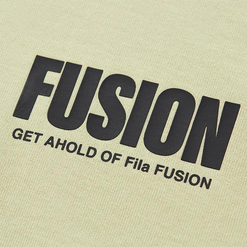 FILA FUSION T Shirt Unisex Leaf Green L G-3