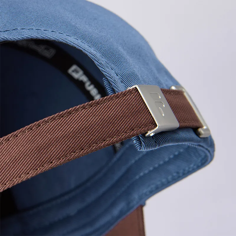 FILA FUSION Cotton Baseball Caps Unisex Copenhagen Blue/Mary Brown-7