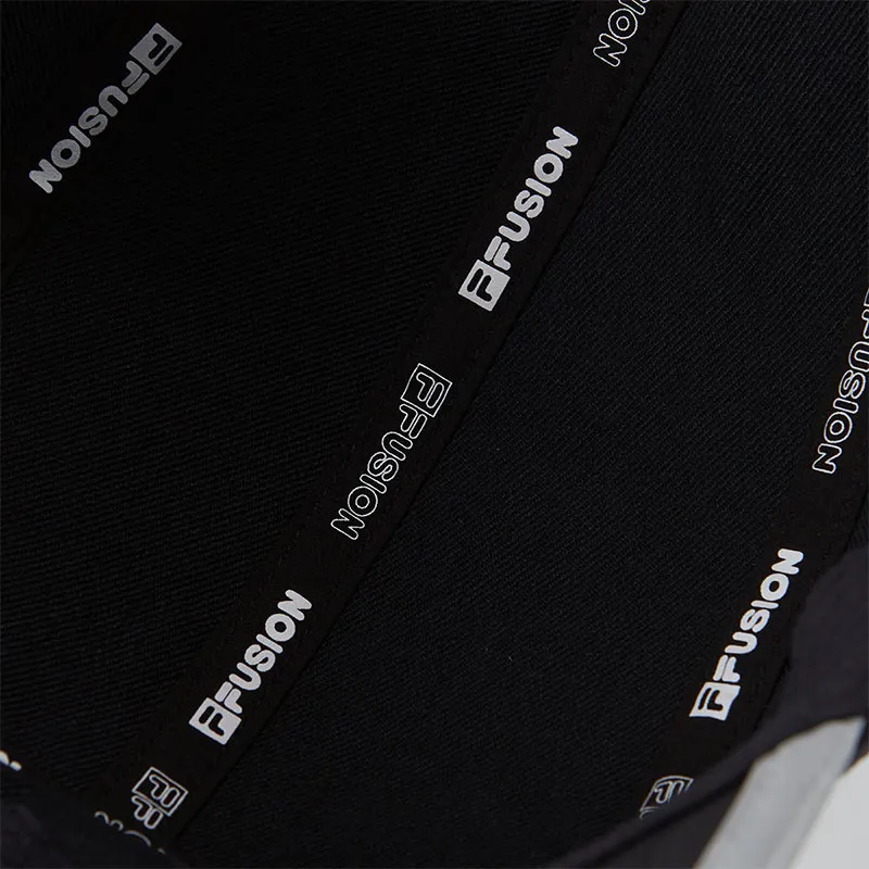 FILA FUSION Nylon Baseball Caps Unisex Black-7