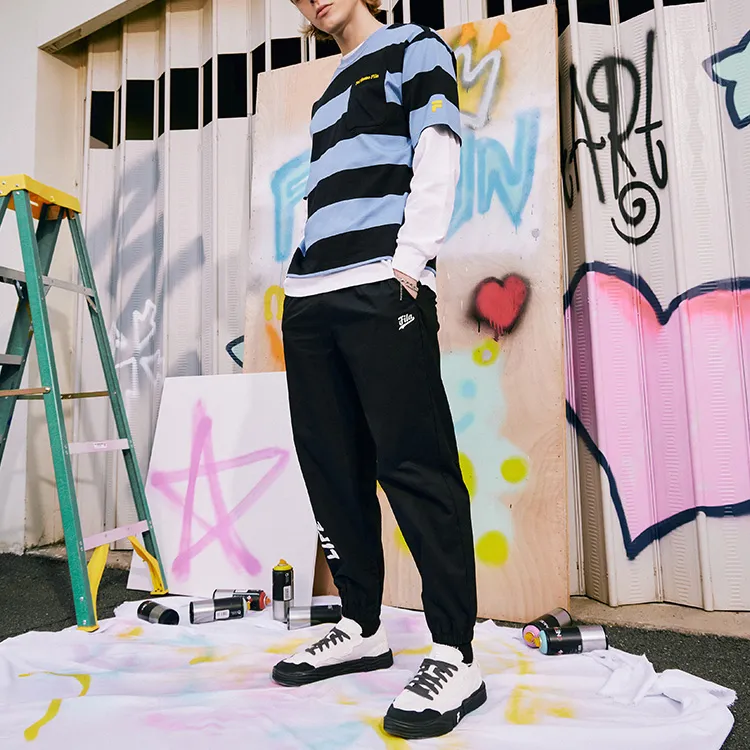 FILA FUSION Pop 2 Skate Shoes 'White Black'-6