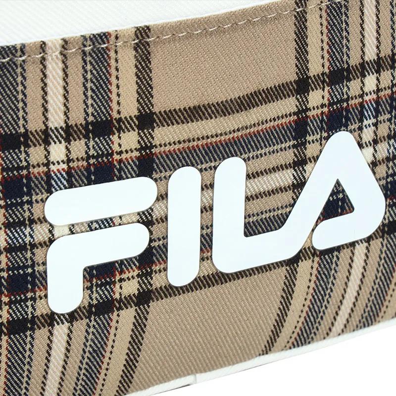 FILA FUSION PU Shoulder Bag Crossbody Bag Women's Dungaree Khaki-3