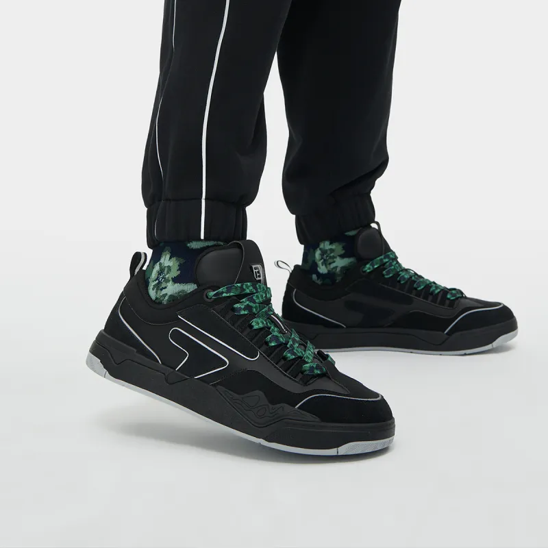 FILA FUSION Nollie X Beams Sneakers 'Black Green'-7
