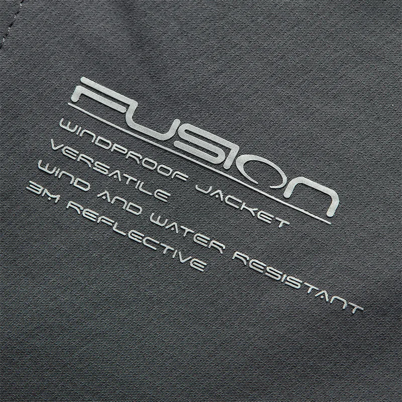 FILA FUSION URBAN TECH Jackets Coats Men's Mysterious Gray-4