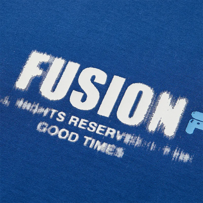 FILA FUSION T Shirt Unisex Anaya Blue-3