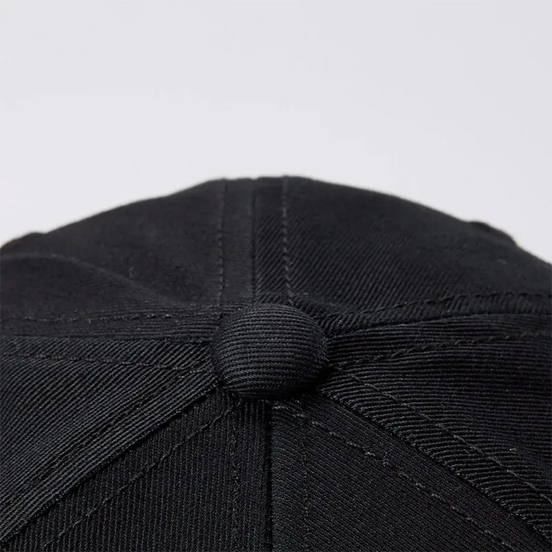 FILA FUSION Cotton Baseball Caps Unisex Pitch Black-4