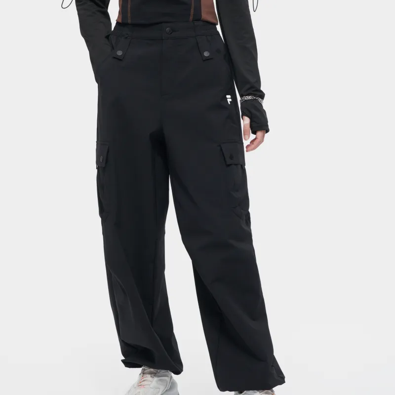 FILA FUSION Casual Pants Women's Jet Black-2