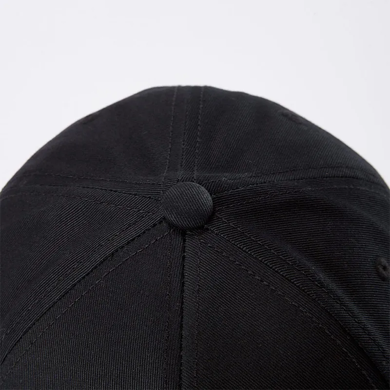 FILA FUSION Cotton Baseball Caps Unisex Black-3