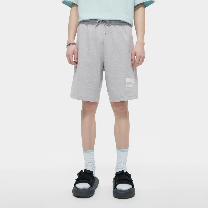 FILA FUSION CROSS OVER Casual Shorts Men Light Gray-7