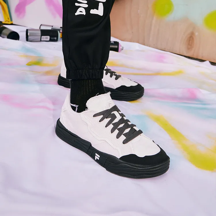 FILA FUSION Pop 2 Skate Shoes 'White Black'-5