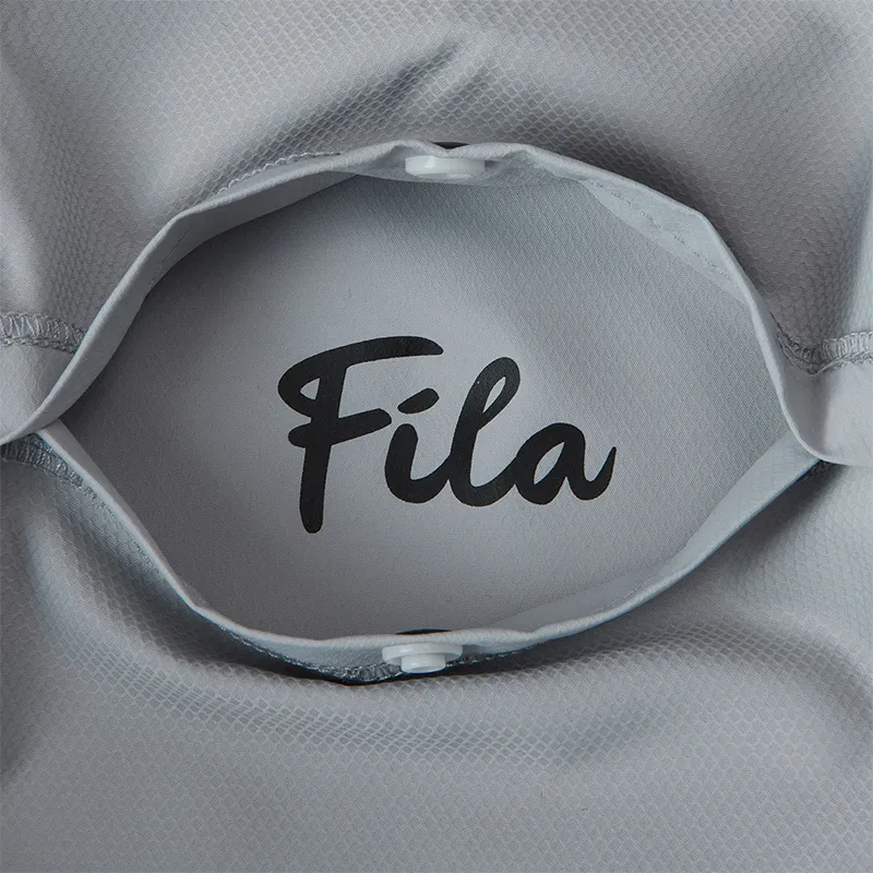 FILA FUSION Polyester Bucket Hats Unisex Cloud Gray-7