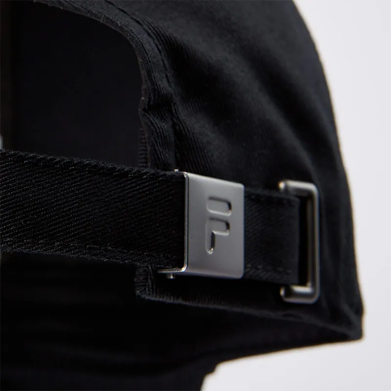 FILA FUSION Cotton Baseball Caps Unisex Black-6