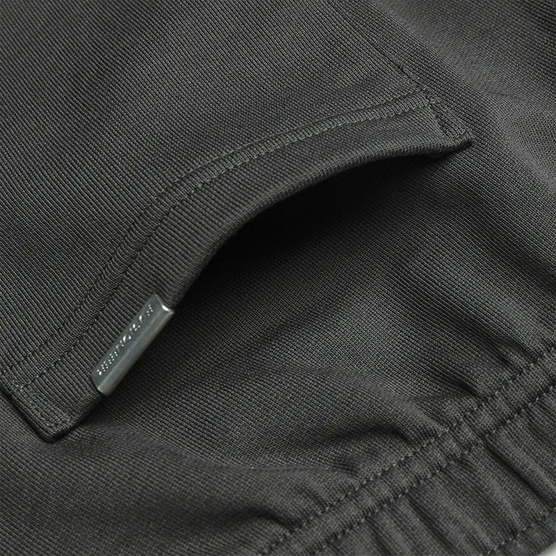 FILA FUSION Knitted Sweatpants Unisex Black-3