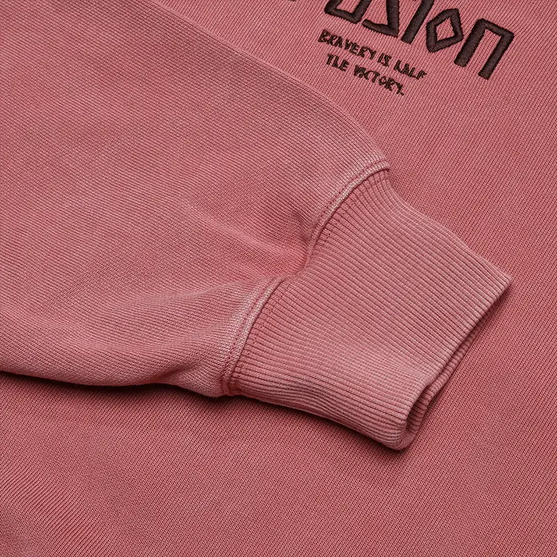 FILA FUSION WORKWEAR Sweatshirt Women's Grass Coral Red-3