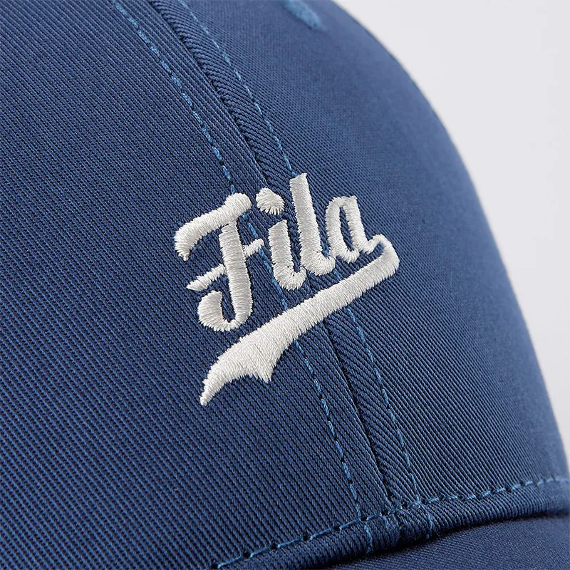 FILA FUSION Cotton Baseball Caps Unisex Hannes Blue-6