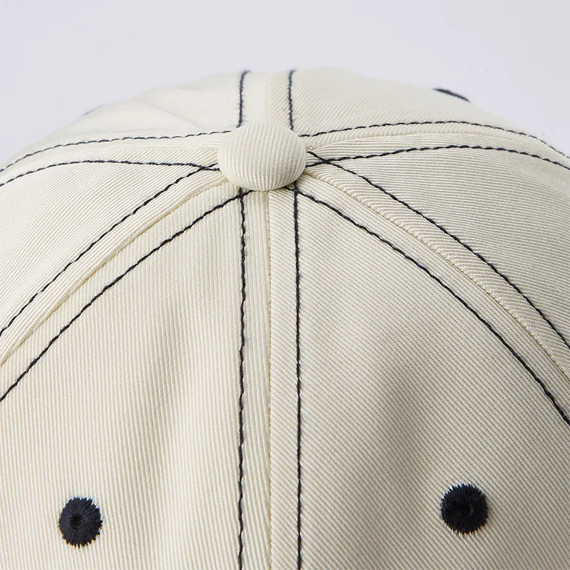 FILA FUSION Cotton Baseball Caps Unisex Water Ecru-4