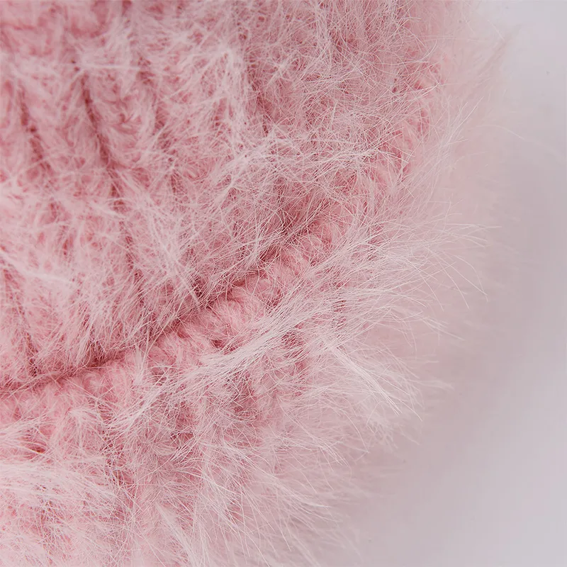 FILA FUSION Acrylic Beanies Women's Gel Pink-4