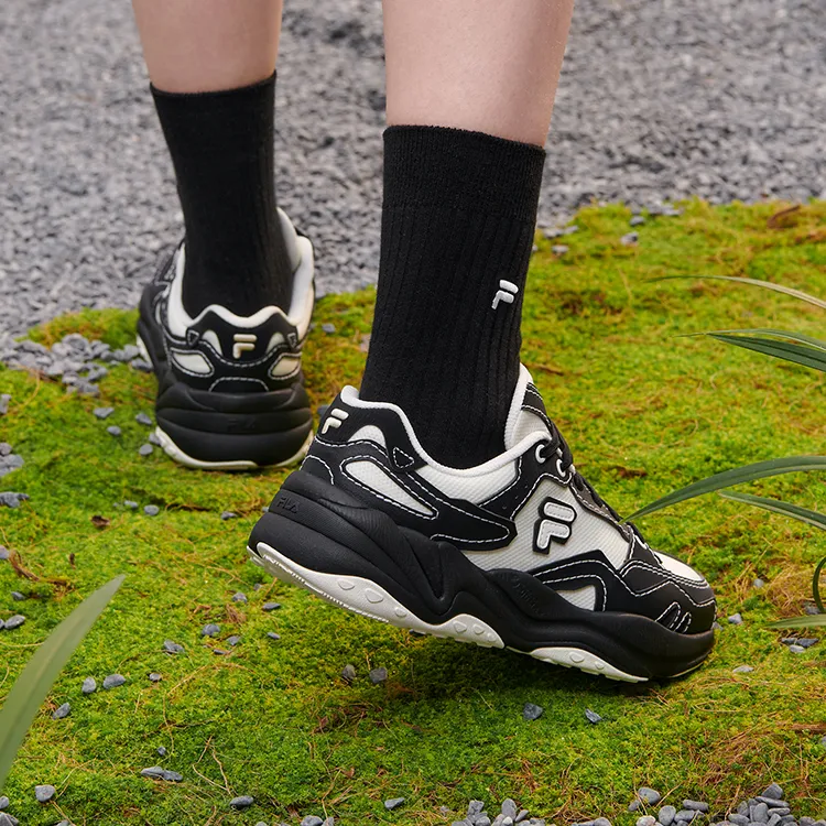 FILA FUSION Flash Sneakers 'Black White' Women's-7