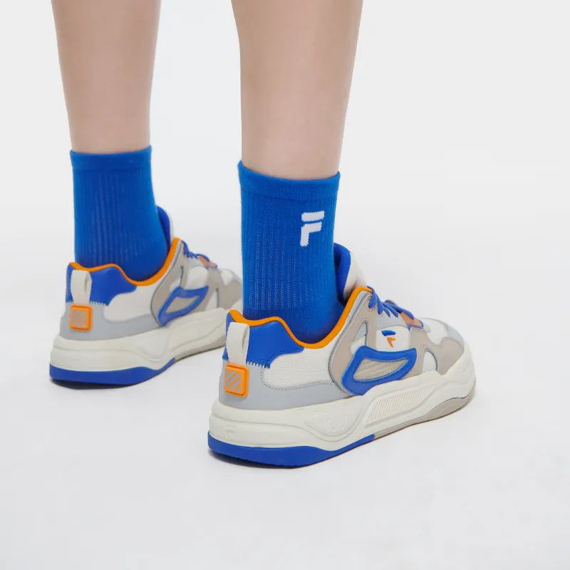 FILA FUSION BANK II Low Top Skateboard Shoes Men's White-10